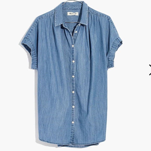 Madewell Tops - Madewell Central Shirt in Roberta Indigo